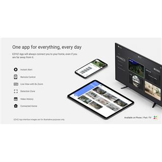 EZVIZ 4MP BOX 4MM CS-H6C WIFI KAMERA