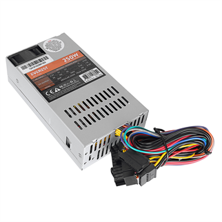 Everest EPS-FX01, Peak 250W, 4cm Fan, İnce Uzun, 41 x 81 x 150mm, Flex Power Supply (PSU) Box
