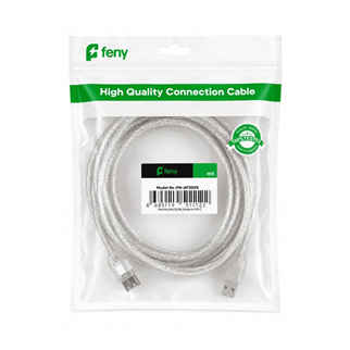 FENY FN-U3015, USB Yazıcı Kablosu, %100 Bakır, 1.5 Metre