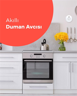 FONRI Wıfı Kablosuz Akıllı Duman Sensörü