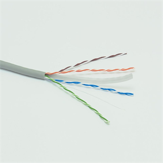 FRISBY 305metre 23AWG CAT6 Utp Gri Saf Bakır Kablo FNW-CAT628