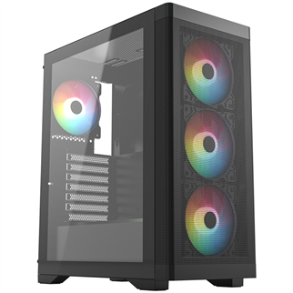 FRISBY 600w 80+ BRONZE FC-9480G Gaming Mid Tower PC Kasası