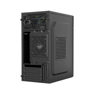 FRISBY FC-2715B, 1x80mm Fan, Siyah, 300W, USB 2.0, mATX, Mini Tower Kurumsal KASA