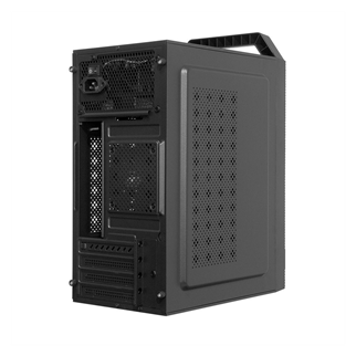 FRISBY FC-2725B, 1x80mm Fan, Siyah, 300W, USB 3.0, mATX, Mini Tower, Kulplu Kurumsal KASA
