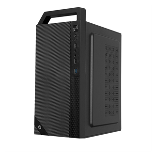 FRISBY FC-2725B, 1x80mm Fan, Siyah, 300W, USB 3.0, mATX, Mini Tower, Kulplu Kurumsal KASA