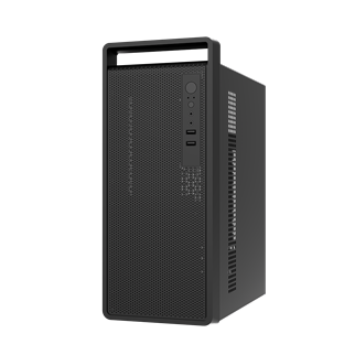 FRISBY FC-2740B, 1x80mm Fan, Siyah, 300W, USB 2.0, mATX, Mini Tower, Kulplu Kurumsal KASA