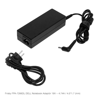 FRISBY FPA-7266DL 19V 4.74A (4.0x1.7) Dell Notebook Adaptörü