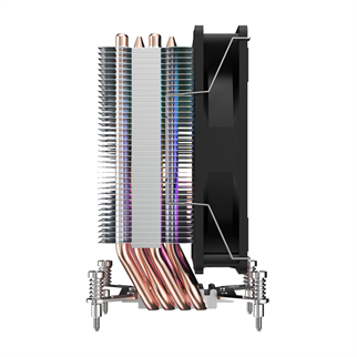 FSP NC3, ARGB, 120mm, CPU, Kule Tipi Hava Soğutma, Sessiz Çalışma, Doğrudan Temas Tasarımlı 4 adet Bakır Isı Borusu, (AMD AM4-AM5 ve INTEL Tüm işlemciler ile uyumlu)