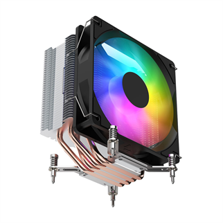 FSP NC3, ARGB, 120mm, CPU, Kule Tipi Hava Soğutma, Sessiz Çalışma, Doğrudan Temas Tasarımlı 4 adet Bakır Isı Borusu, (AMD AM4-AM5 ve INTEL Tüm işlemciler ile uyumlu)