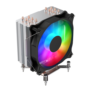 FSP NC5, ARGB, 120mm, CPU, Kule Tipi Hava Soğutma, Sessiz Çalışma, Doğrudan Temas Tasarımlı 6 adet Bakır Isı Borusu, (AMD AM4-AM5 ve INTEL Tüm işlemciler ile uyumlu)