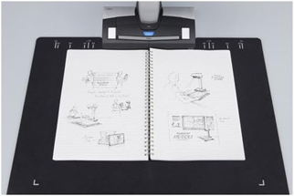 FUJITSU A3/A4 SV600 Tepegöz Döküman Tarayıcı