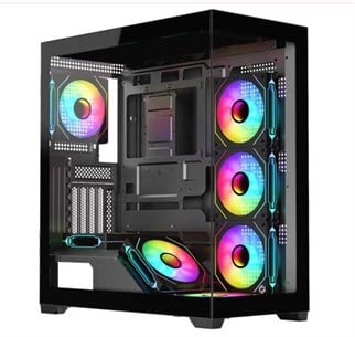 Frisby FC-9565G GDOMINATOR 650w 80+ Gaming Kasa 7x ARGB Fan