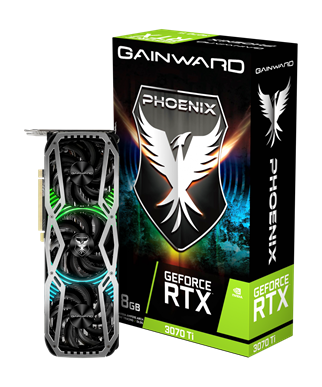 GAINWARD 8GB RTX3070TI PHONIX NED307T019P2-1046X GDDR6X 256bit PCIE 4.0