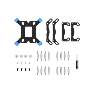 GAMDIAS AURA GL120 V2, 120mm, RGB, 1 Fanlı, CPU Sıvı Soğutma