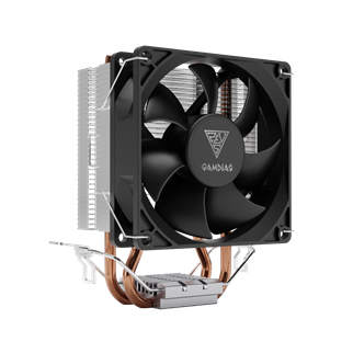 GAMDIAS BOREAS E1-210 MONO, 92mm, CPU  Kule Tipi Hava Soğutma, Doğrudan Temas Teknolojisine Sahip 2 adet Gelişmiş Bakır Isı Borusu (AMD AM5 ve INTEL Tüm işlemciler ile uyumlu)
