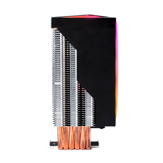 GAMDIAS BOREAS M1-610, LED Lights, 120mm, CPU  Kule Tipi Hava Soğutma, Doğrudan Temas Teknolojisine Sahip 6 adet Gelişmiş Bakır Isı Borusu (AMD AM4-AM5 ve INTEL Tüm işlemciler ile uyumlu)