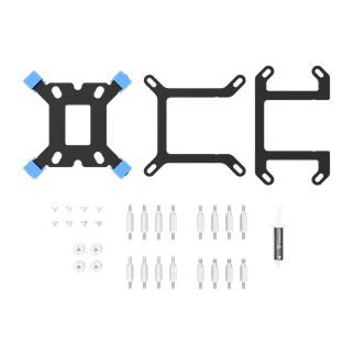 GAMDIAS CHIONE E4-240, 240mm, ARGB, 2 Fanlı, Dijital Ekran, CPU Sıvı Soğutma