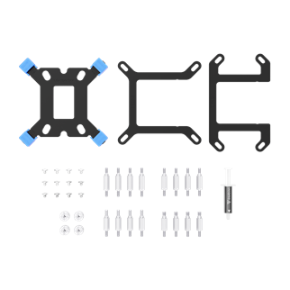 GAMDIAS CHIONE E4-360, 360mm, ARGB, 3 Fanlı, Dijital Ekran, CPU Sıvı Soğutma