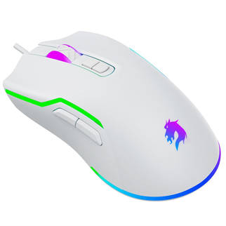 GAMEBOOSTER M18 Inferno 2.4ghz Kablosuz RGB Aydınlatmalı Beyaz Profesyonel Gaming Mouse