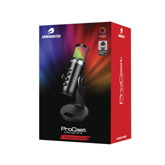 GAMEBOOSTER MC120 ProCast Condenser RGB Masaüstü Oyuncu ve Yayıncı Mikrofon