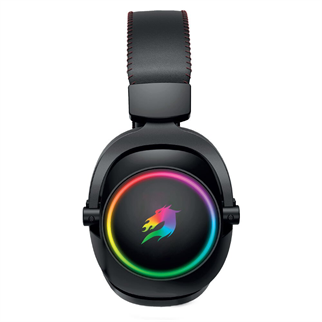GAMEBOOSTER WBH44  RGB Wireless 2.4G+BT Siyah Oyuncu Kulaklığı