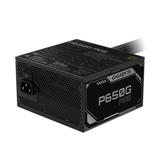 GIGABYTE 650W 80+ Gold P650G GP-P650G-PG5 Power Supply