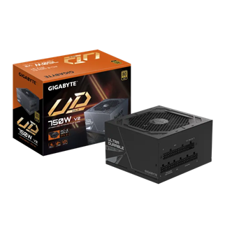 GIGABYTE 750W 80+GOLD GP-UD750GM PG5 V2 Tam Modüler Power Supply