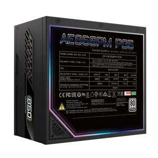 GIGABYTE 850W 80+PLATINIUM AORUS ELITE P850 GP-AE850PM PG5 Tam Modüler Power Supply