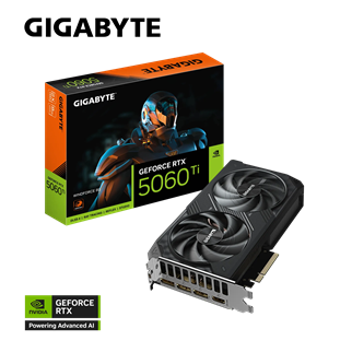 GIGABYTE 8GB RTX5060TI WINDFORCE GV-N506TWF2-8GD GDDR7 128Bit HDMI DP PCIe 5.0