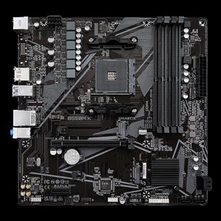 GIGABYTE B550M K DDR4 4733MHz(OC) HDMI M.2 DP mATX