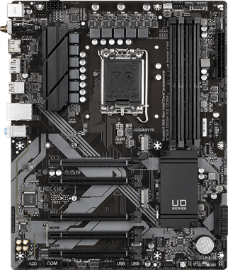 GIGABYTE B760 DS3H AX WIFI6E DDR4 HDMI-DP PCIE 4.0 1700p ATX