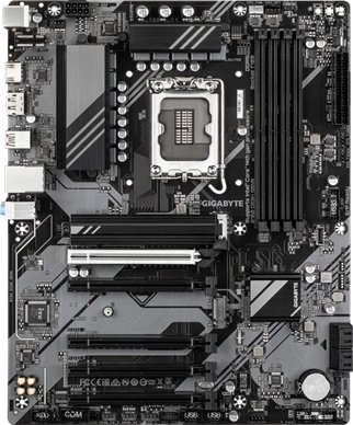 GIGABYTE B760 DS3H GEN5 DDR5 HDMI-DP TYPEC PCIE 4.0 1700p ATX