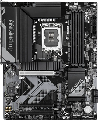 GIGABYTE B760 GAMING X GEN5 DDR5 HDMI-DP TYPEC PCIE 5.0 1700p ATX