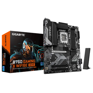 GIGABYTE B760 GAMING X WIFI6E GEN5 DDR5 HDMI-DP PCIE 4.0 1700p ATX