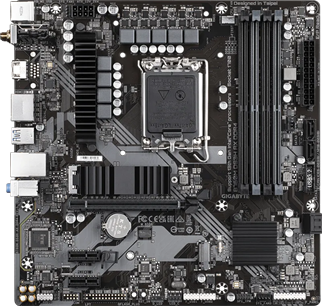 GIGABYTE B760M DS3H AX WIFI6E DDR4 HDMI TYPE-C DP PCIE 4.0 1700p mATX