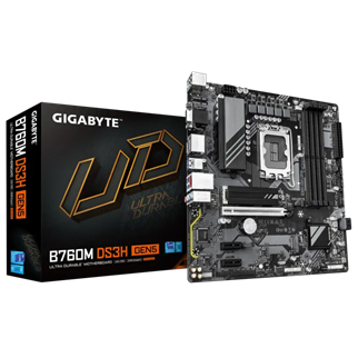 GIGABYTE B760M DS3H GEN5 DDR5 HDMI-DP TYPEC PCIE 4.0 1700p mATX