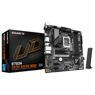 GIGABYTE B760M DS3H WIFI6E GEN5 DDR5 HDMI-DP PCIE 4.0 mATX