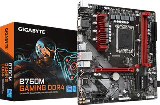 GIGABYTE B760M GAMING DDR4 HDMI-DP TYPEC PCIE 4.0 1700p mATX