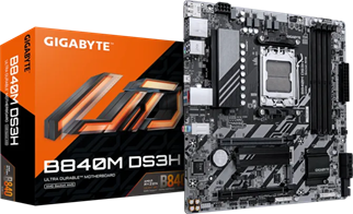 GIGABYTE B840M-DS3H DDR5 HDMI-DP PCIE 4.0 AM5 mATX