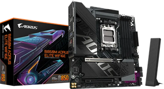 GIGABYTE B850M AORUS ELITE WIFI6E DDR5 HDMI-TP TYPEC PCEI 5.0 AM5 mATX