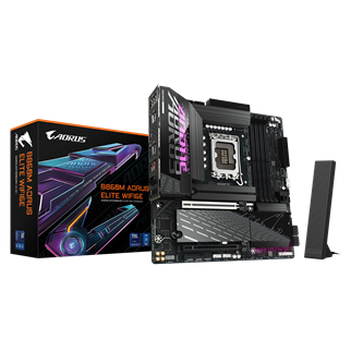 GIGABYTE B860M AORUS ELITE WIFI6E DDR5 HDMI-DP PCIE 5.0 1851p mATX