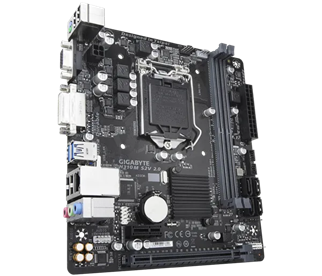 GIGABYTE H310M-S2V 2.0 DDR4 SATA3 DVI PCIe 16X v3.0 1151p v2 mATX