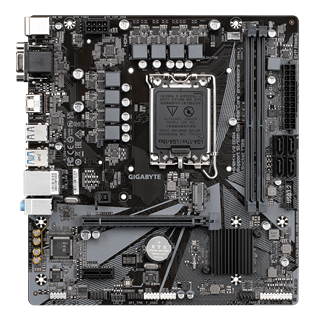 GIGABYTE H610M H V2 DDR4, rev1.0, 2xDDR4, M.2, D-SUB, HDMI, 12-13.14.Nesil, LGA1700 Soket, Anakart