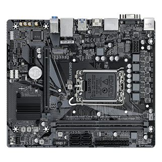 GIGABYTE H610M S2H V3, DDR4, rev1.0, 2xDDR4, M.2, D-SUB, HDMI, DP, 12-13.14.Nesil, LGA1700 Soket, Anakart