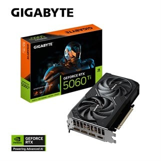 GIGABYTE NVIDIA GEFORCE RTX 5060Ti WINDFORCE 8GB GV-N506TWF2MAX OC-8GD