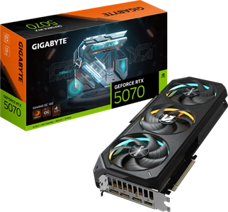 GIGABYTE RTX5070 GAMING OC GV-N5070GAMING OC-12GD GDDR7 192bit HDMI-DP PCIE 5.0