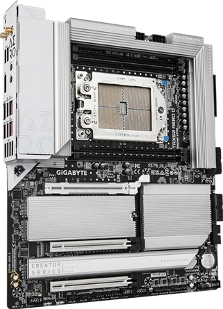 GIGABYTE TRX50 AERO DDR5 ECC RDIMM WIFI7 PCIE 5.0 sTR5 EATX