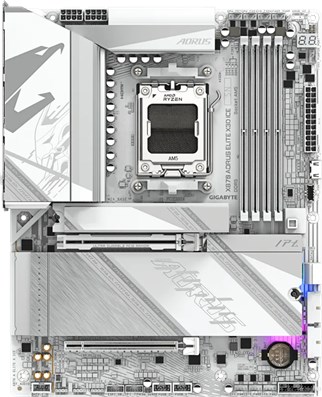 GIGABYTE X870 A ELITE X ICE AMD ANAKART