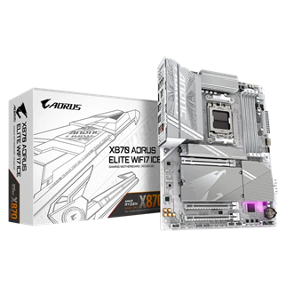 GIGABYTE X870 AORUS ELITE WIFI7 ICE DDR5 HDMI-DP TYPEC PCIE 5.0 AM5 ATX BEYAZ