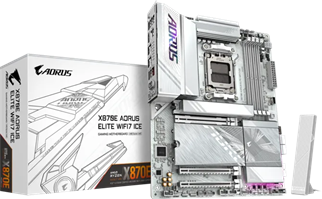 GIGABYTE X870E-A ELITE WIFI7 ICE DDR5 HDMI-DP TYPEC PCIE 5.0 AM5 ATX BEYAZ